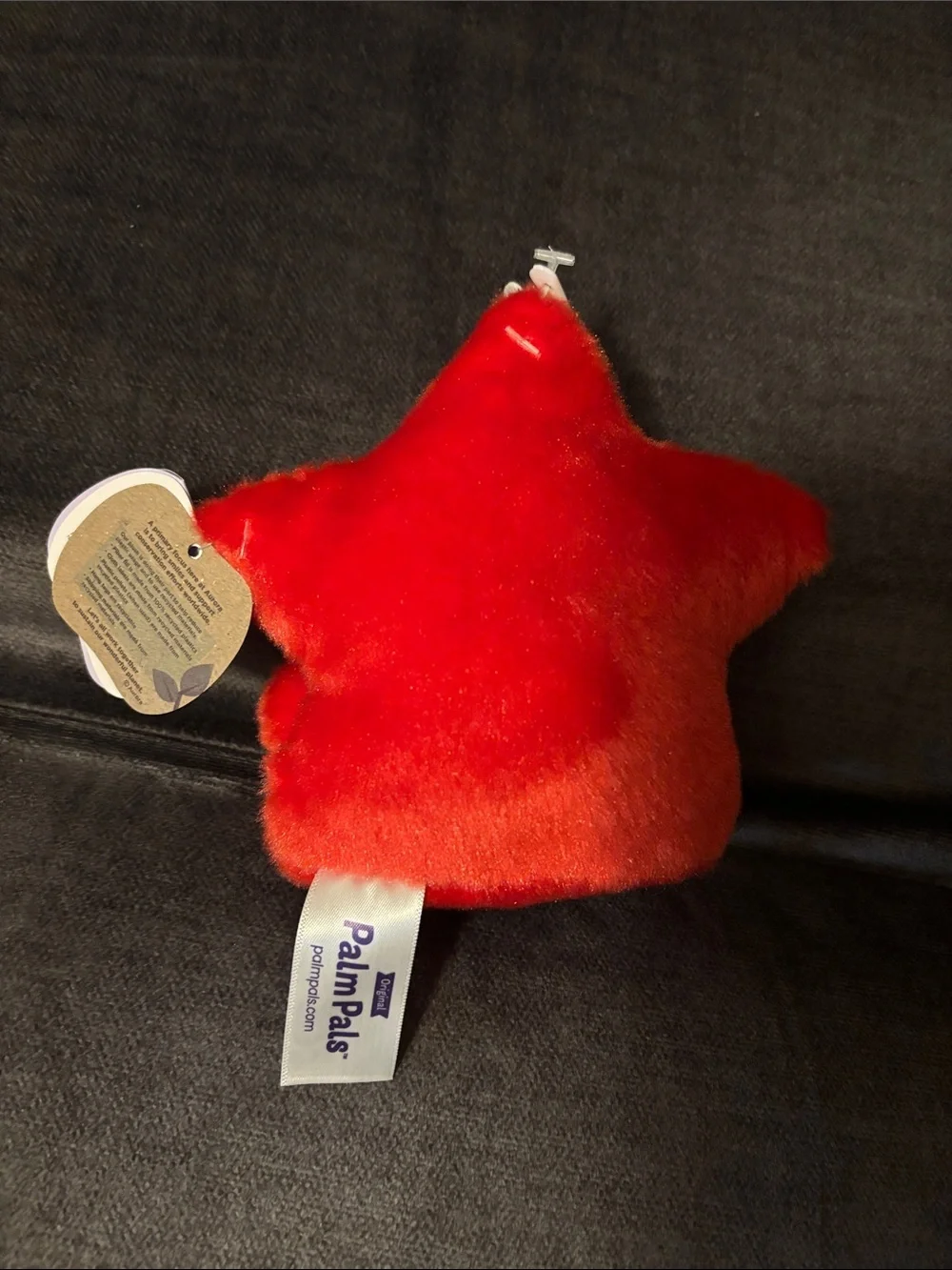 Patriotic Red Star Plush Stuffed Animal - Cute Flag Design